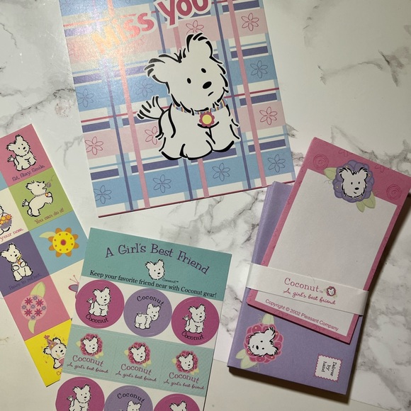 American Girl Accessories - American Girl Coconut Stationary RARE